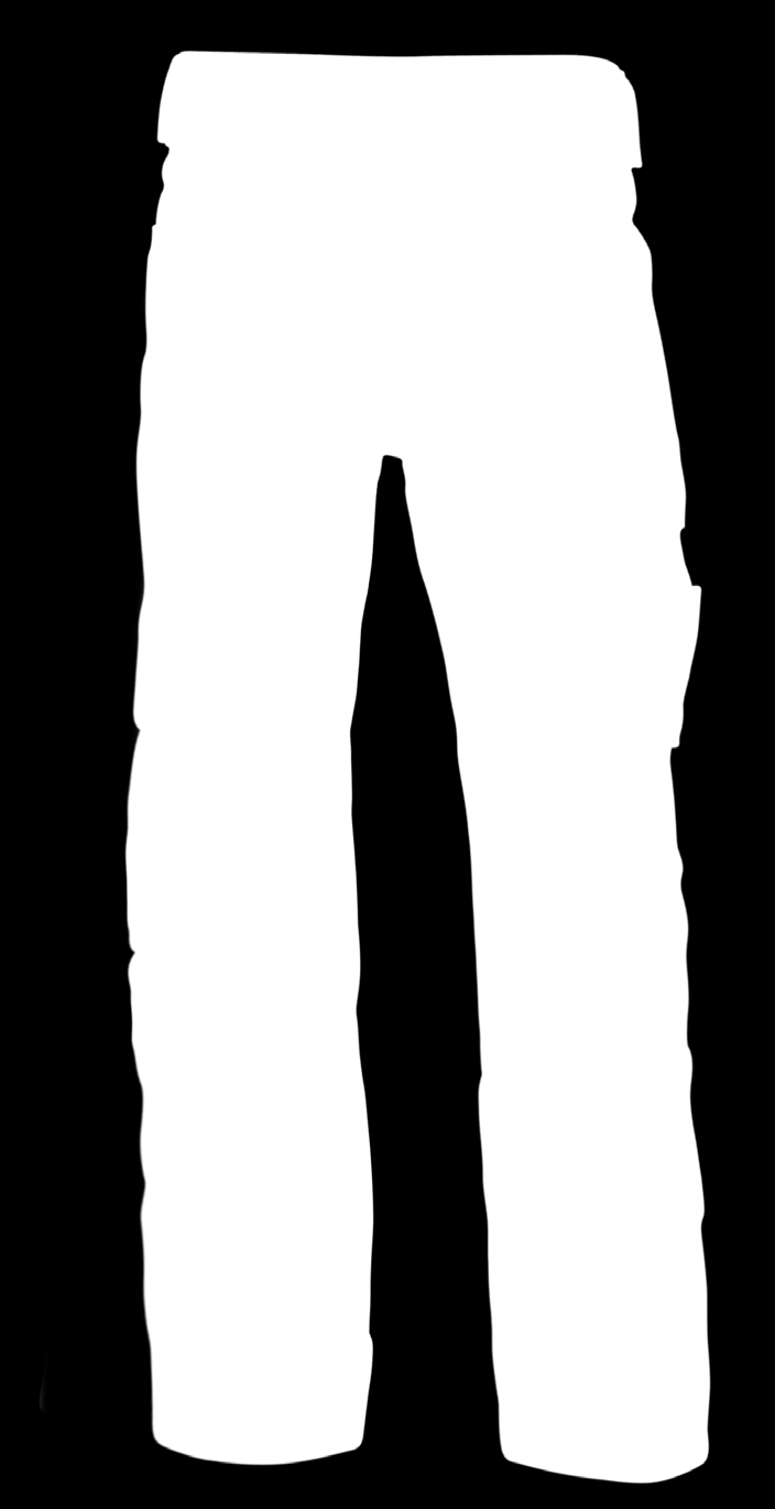 koksgrå 4 0-51 Synlig bukse Jeansfasong Hammerholder med borrelås, begge sider Baklommer Lårlomme m/mobillomme
