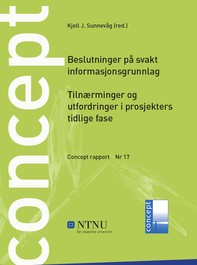 Concept rapport nr 17 Kapittel for kapittel Dette er et utdrag av rapport 17 Originalens omslag og kolofonside: Dato: 1.4.