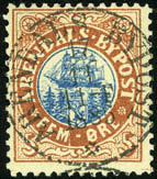 LUFTPOST / LOKALPOST 1816 130/36.