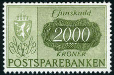 -- ex 1836 -- 1836 Postsparebanken.
