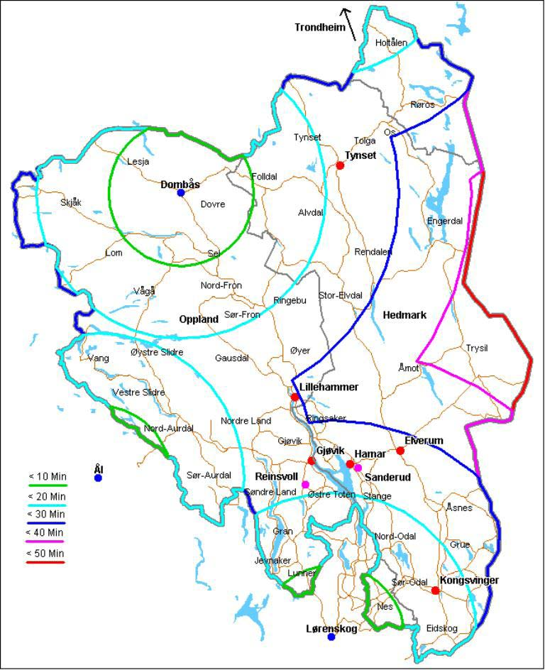 NY E6 I NORD-FRON KOMMUNE 14 2.6 Farlig gods Det er ikke identifisert spesielle forhold knyttet til farlig gods på strekningen.