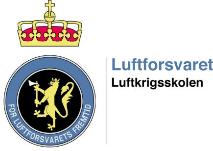 Luftkrigsskolen Studiehåndbok for LKSK kull 62