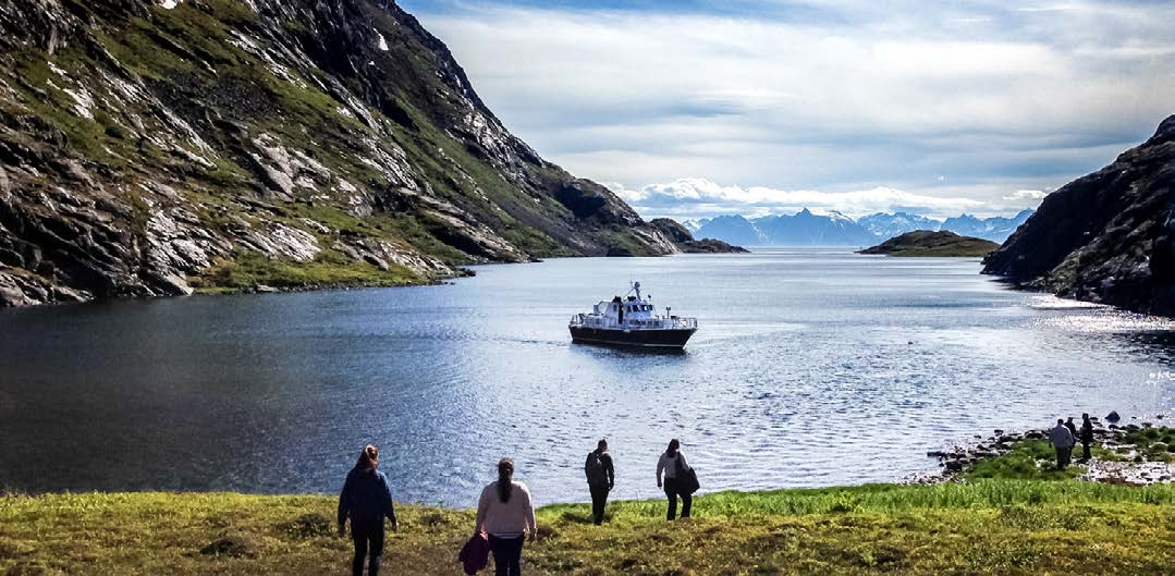 Lagmannsretten på befaring på Sørøya i Finnmark Foto: Harald Jølle Straffesaker Både de domfelte og påtalemyndigheten kan anke til lagmannsretten over straffedommer avsagt av tingretten.