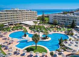 PEGASOS BEACH RHODES Kalithea - Hellas ELECTRA PALACE Ialysos Hellas PEGASOS BEACH RHODES Flott familiehotell med fantastisk utsikt ELECTRA PALACE Vakkert