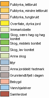 partier med einer Fra samløpet og nedover er det beitemark på østsiden av elvejuvet.