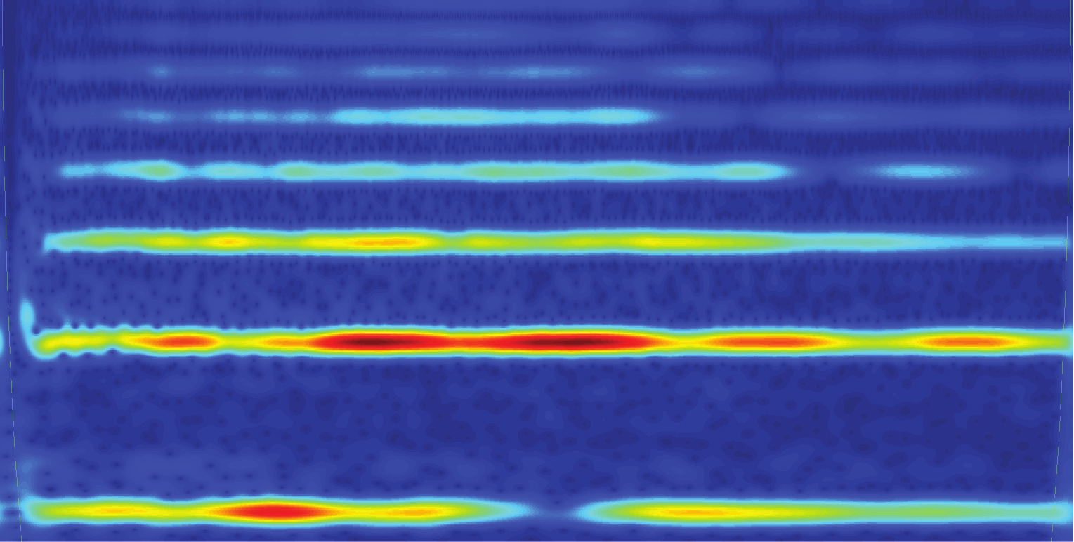 430 Kapittel 14. Wavelettransformasjon Tidsbildet Frekvensbildet Relativt signal 0.4 0.2 0.0-0.