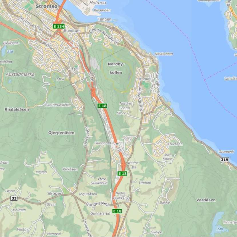 Kobbervikdalen 149 i Drammen kommune. Trafikkanalyse. 9 1 INNLEDNING har i forbindelse med rammesøknad søkt om dispensasjon fra gjeldene regulering for Kobbervikdalen 149 i Drammen kommune.