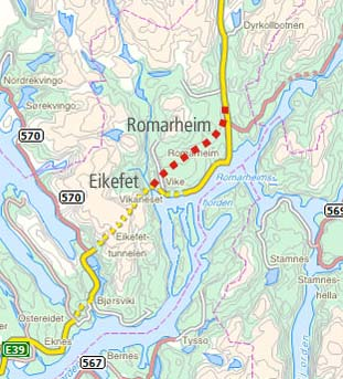 NTP 2018-2029 Investeringer store riksvegprosjekter Riksvegar Hordaland