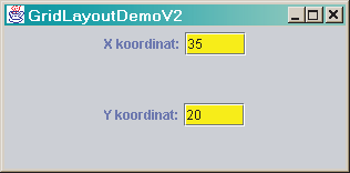 komponentstrekking (Program