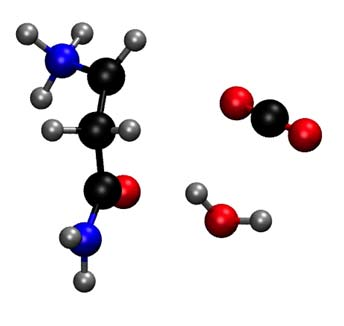 bindingsbruddet nettopp der. Dette resulterte ikke i en struktur som var stabil under geometrioptimering med GAPW-metoden for å beskrive alle elektronene eksplisitt.