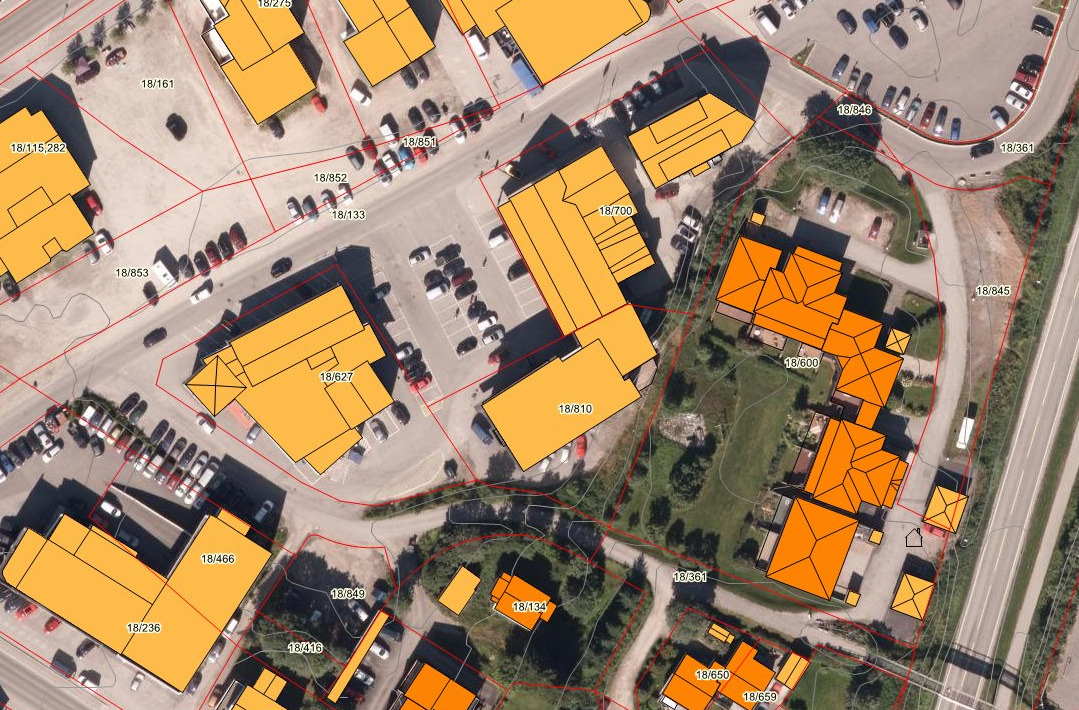 Tiltaket gjelder en mindre vesentlig endring av gjeldende reguleringsplan.