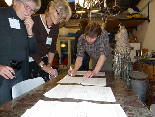 Livslang læring: Samarbeid om tiltak bærekraftig utvikling. Foto: Idébanken Nordisk ESD 10 konferanse Odense 2010 På Nordisk klimadag 11.