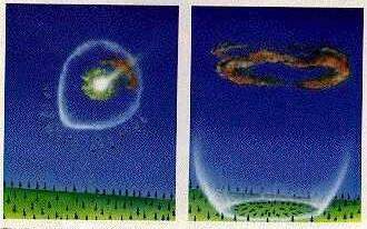 Ikke alle store meteorer lager hull i
