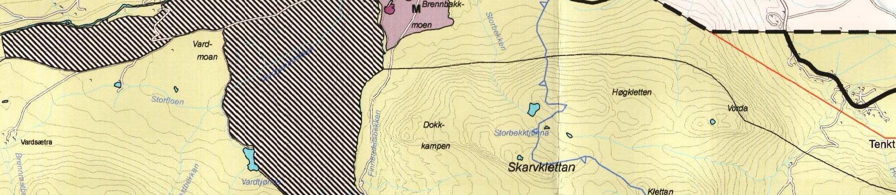 tillates utnyttet og uttaksdybde avklares. Uttaksdybde skal angis. Det samme gjelder terrengbehandling, planering, lukking og tilbakeføring til annen bruk etter uttaksslutt.