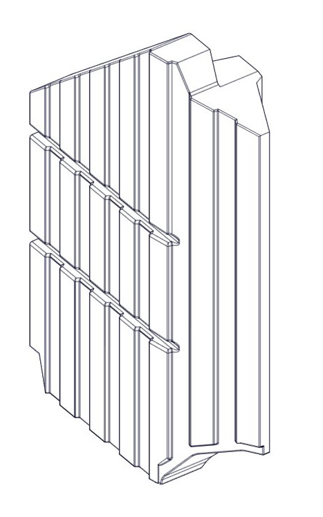 G 34 Plaser Thermotte røykvender.