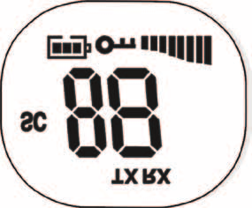 SE DETALJER Symboler på displayen 9 Kanalnummer. Byter mellan kanal 1 till 8 enligt användarens val. Visas vid låg batterinivå. 8 7 6 1 2 3 4 5 SC TX RX Visas när avsökningsfunktionen är aktiverad.
