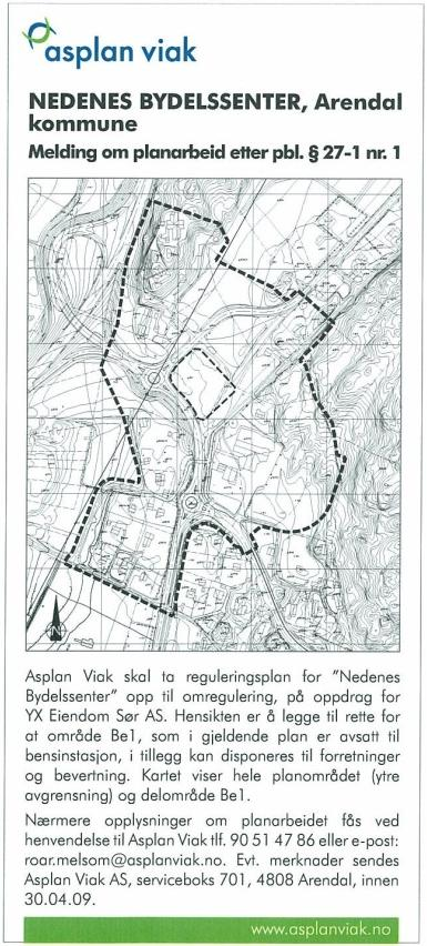 I bestemmelsene til reguleringsplanen er det fastsatt en tillatt utnyttelse til forretninger på BRA = 3 000 m², basert på beregninger av senterets befolkningsgrunnlag.