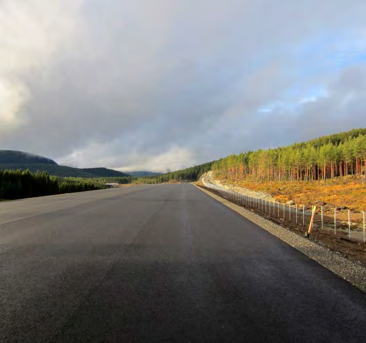 Rv. 7 Sokna - Ørgenvika Tekst I Trond Simensrud Etter en lang og god juleferie er vi godt i gang igjen med arbeidet i de dype skoger ved Sokna, ingen uønskede besøk i jula og kun et par maskiner med