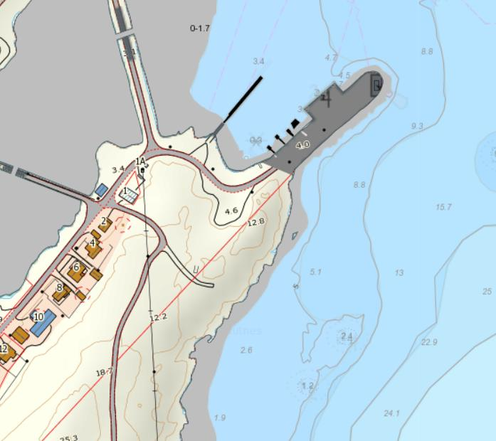 Planbeskrivelse 11 4.7 Støy Støyretningslinje T-1442 har anbefalte grenser for støy. Støynivå L den < 55 db utenfor støyømfintlige rom og på arealer for utendørs opphold er anbefalt grense.