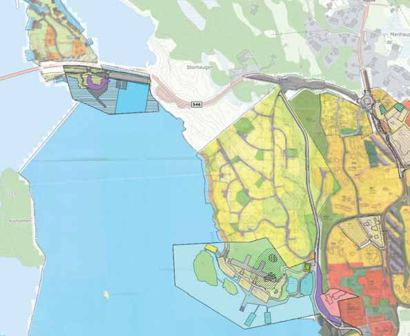 Planomtale for Gråsidalen nord, gnr 40 bnr 4 mfl Austevoll kommune Side 5 av 19 Figur 2 Gjeldande