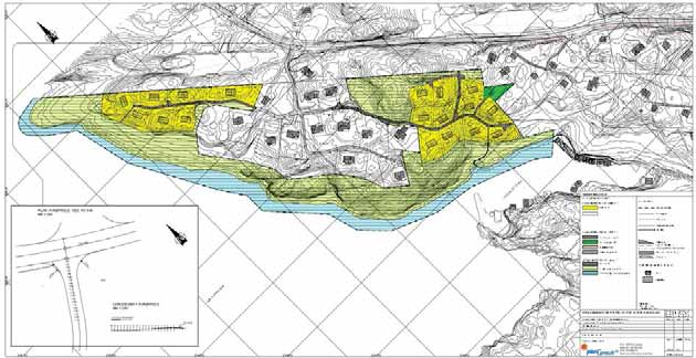 5.3 AKTUELLE REGULERINGSPLANAR Hovuddelen av planområdet er uregulert. Reguleringsplan for del av Gnr.40 bnr.5 Haugland (PlanID 1244_20090021-2012) grensar mot/overlappar planområdet i nordvest.