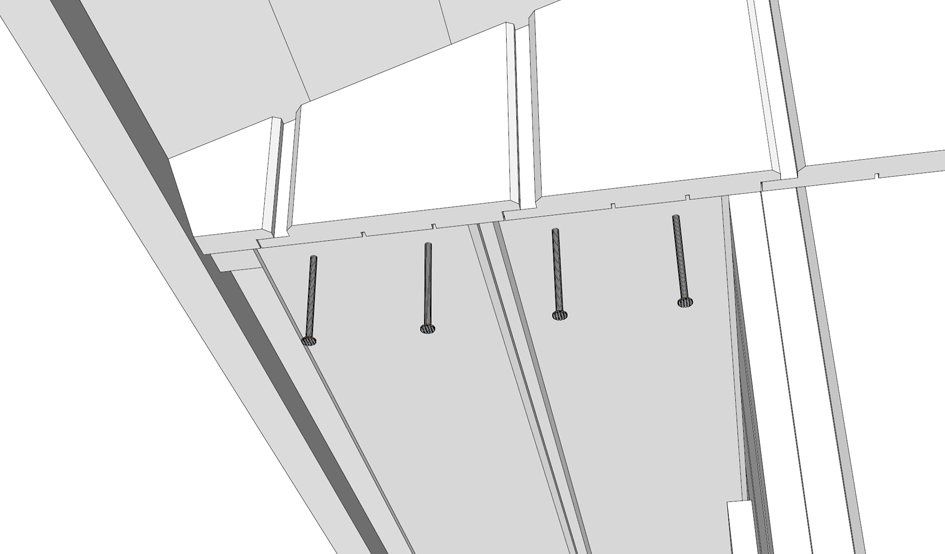 Om dørseksjon V7 eller vindusseksjon med 9 x 4-vindu V2 plasseres på en gavl