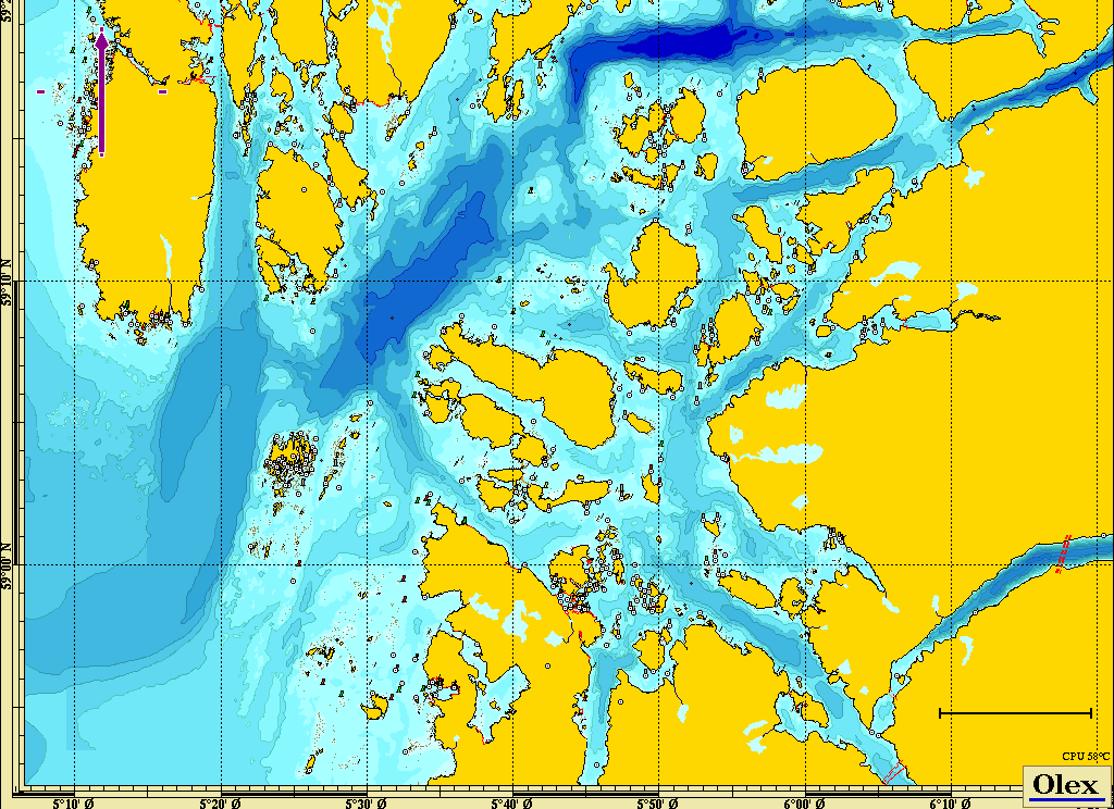 Karmøy Bokn Boknafjorde n Stavanger 10 km Figur 2.1. Oversiktskart med undersøkelsesområdet ved Lauplandsholmen avmerket.