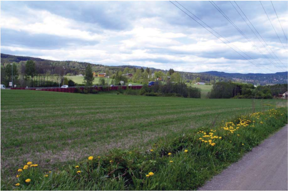 Rv. 4 Kjul Åneby sør Naturressurser Beslaglagt markslag for alle traseer, oppgitt daa For tema naturressurser er dyrket jord og beslag av det den vesentlige og