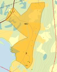 5.4.2 KM 2 Skilbrei (gnr 106/4, 5, 9 og 15), Gaular kommune Kulturmiljø knytt til jordbruksverksemd Skilbrei er første gong nemnd i ei skatteliste frå 1536. Garden var då under biskopen i Bergen.