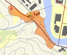 5.4.8 KM 8 Halbrend (gnr 62), Førde kommune Kulturmiljø knytt til samferdsle og tettstad Tydinga av namnet kan ha å gjere med brent i tyding rydning ved brenning.