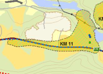 5.4.11 KM 11 Pinndalen under Bruland (gnr 60/6, ), Førde kommune Kulturmiljø knytt til jordbruk og industriell verksemd Pinndalen er matrikkelgard under Bruland.