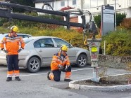 Landskapsarkitektur Tema: Vibrasjon Atlas Copro SLAGHAMMER PÅ KRAN