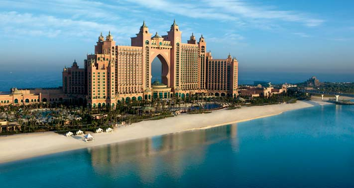 JUMEIRAH BEACH Atlantis The Palm 5* Lux Ovaj luksuzni hotel se nalazi na čuvenoj Palm Jumeirah, veštačkom poluostrvu u obliku palme!