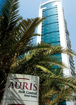 modernom delu Dubaija, nedaleko od hotela Byblos, Dubai Media City-a i ulice Shaikh Zayed, na