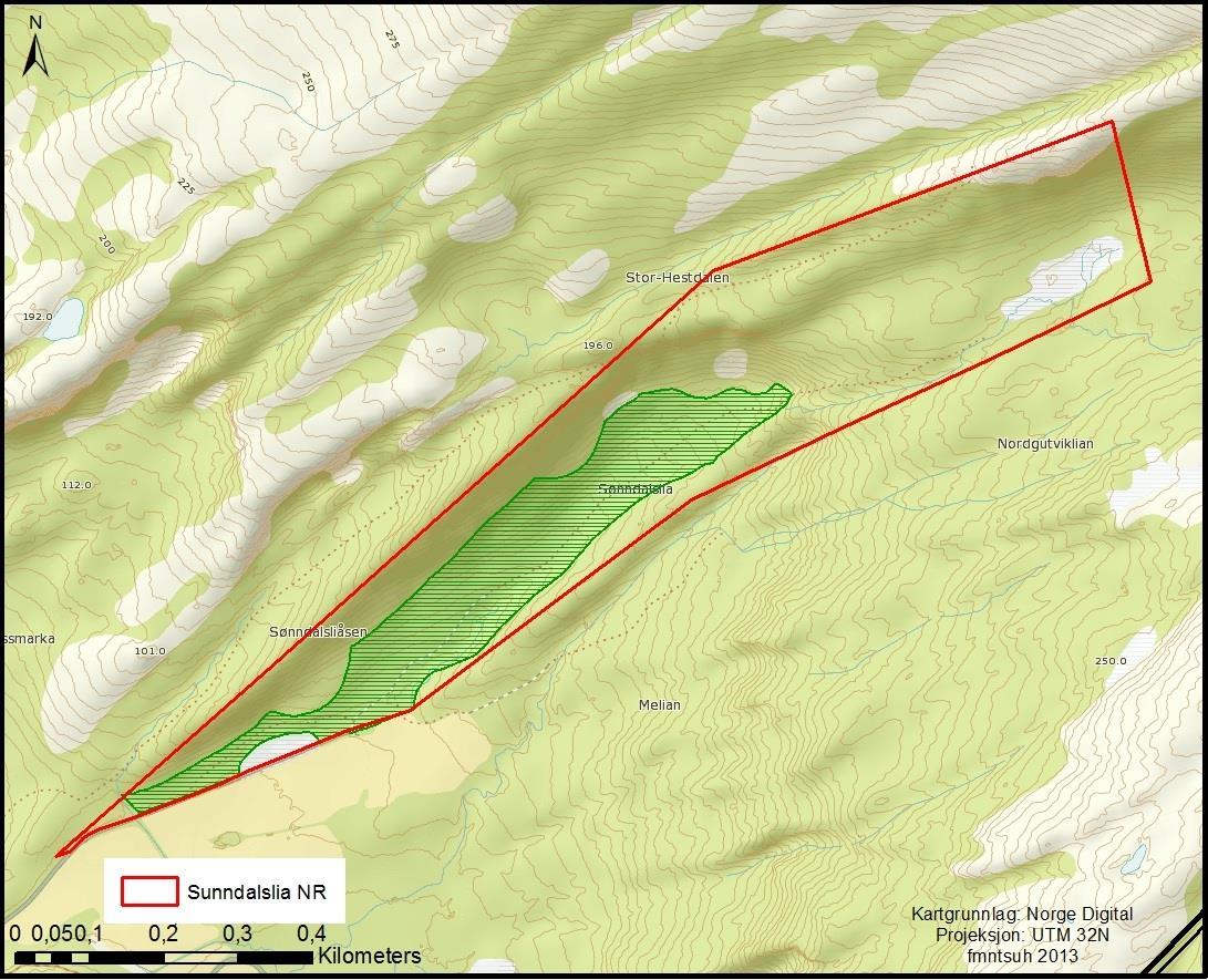 kravstore og sjeldne arter her (Naturbase, 2013; Boreal Regnskog i Midt-Norge, DNrapport 1997-2).