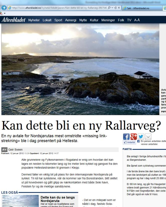 februar 2012 Omtale I