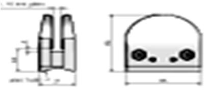 KX-023 42,4 x 2,0 7700260 61.00 KX-024 42,4 x 2,0 7700230 154.00 Type : KX-025 STOLPEHOLDER KX-026 SKJØTESTYKKE KX-025 42,4 x 2,0 7700240 81.00 KX-026 42,4 x 2,0 7700250 88.00 Kvalitet ZAMAK, tilsv.