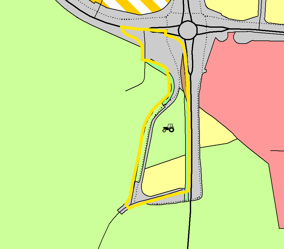 1.3.2 Kommuneplan og relevante kommunedelplaner Kommuneplan Sola kommune 2011-2018 I gjeldende kommuneplan for Sola kommune er området avsatt til delvis LNF-område i nord og boligformål i sør (kart 1.