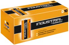 AAA 1,5V  080546 6200028 Duracell batterier Industrial LR03 AAA - 10pk INDUSTRIAL LR14 C - 10PK 10pk