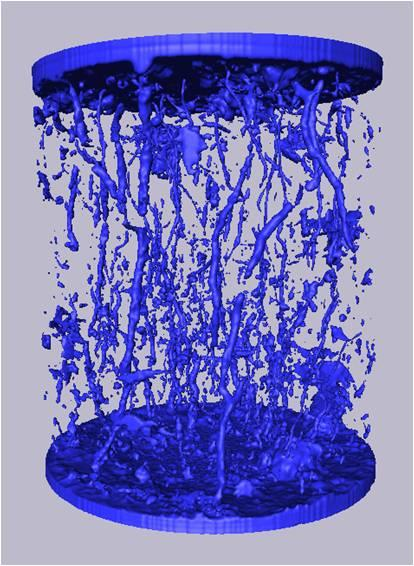 Konsekvenser av jordpakking Pore system in 20-40 cm depth (Skåne, Sweden):