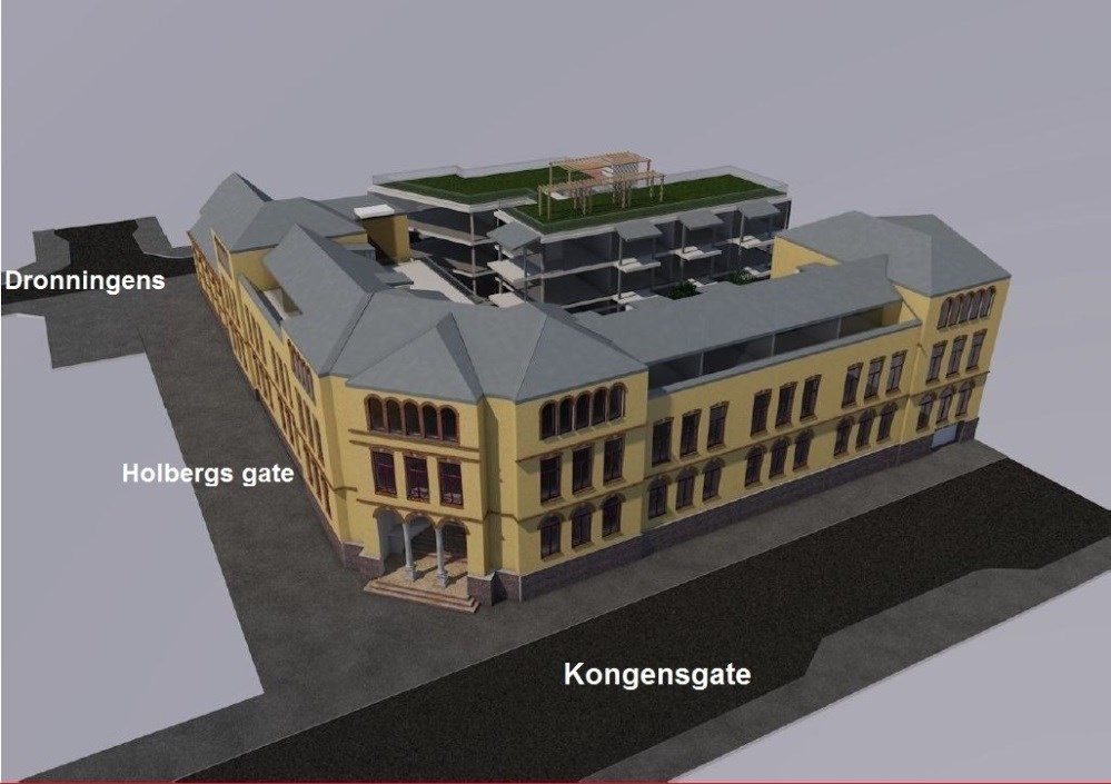 Teknisk direktør og plan- og bygningssjefen. Planens hovedgrep er også akseptert av kommunalutvalget gjennom salgsvedtaket.