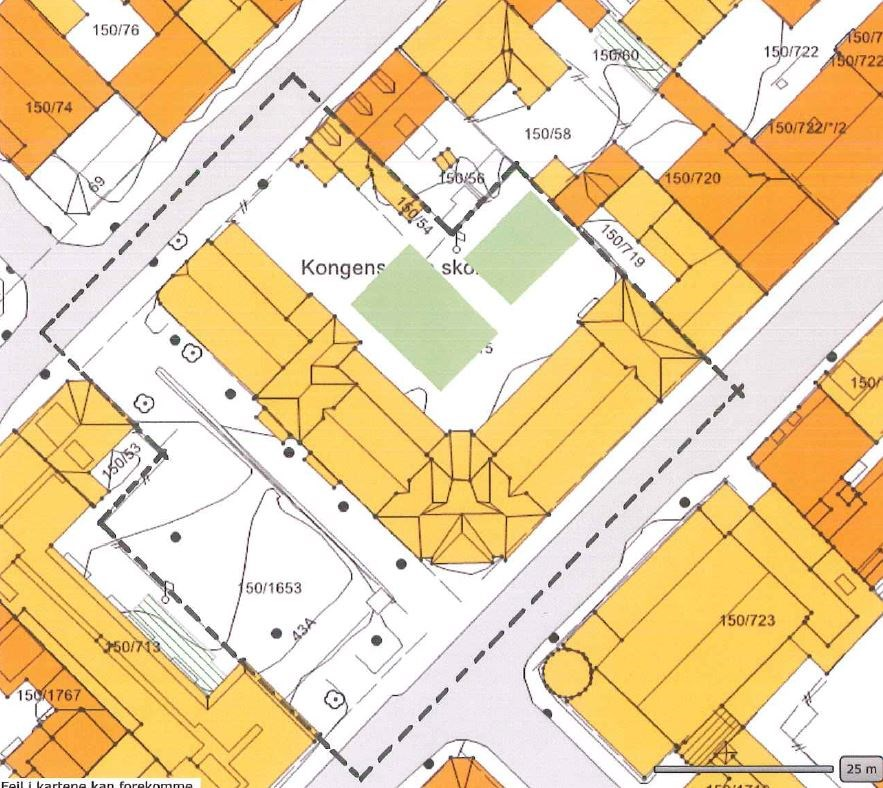 Planområdet Det er enighet om planavgrensingen. Kommunedelplan for Kvadraturen krever at kvartaler skal reguleres under ett. Det vil imidlertid ikke kreves her.