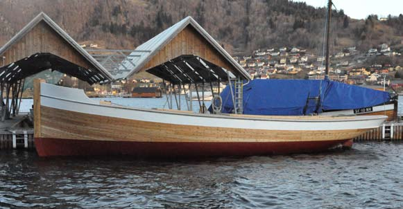 Styreleder i Stiftelsen M/S Arnafjord, Erling Sjømark, overser