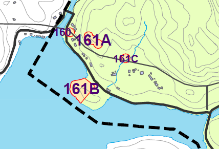 160-161 Ubebygd område i 100-m beltet utredes ikke. Resten utredes for Vern av Framvaren?