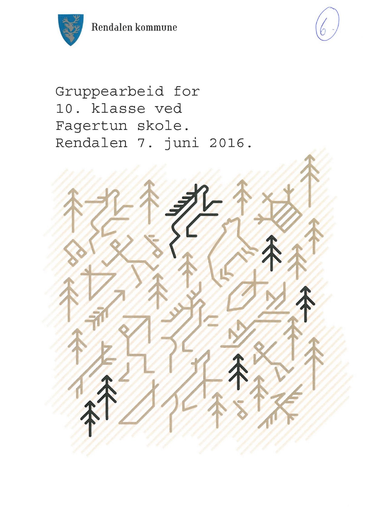 W i Rendalenkommune 5/ Gruppearbeid for 10.