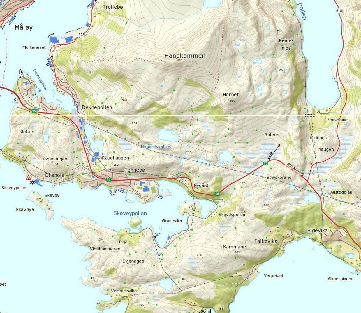 1 Innledning Sweco Norge AS har fått i oppdrag av Geir Sandal AS og Jimmy Nore AS, ved plankonsulent Siri Gausemel (Nordplan AS), å beregne og vurdere støy fra planlagt masseuttak i