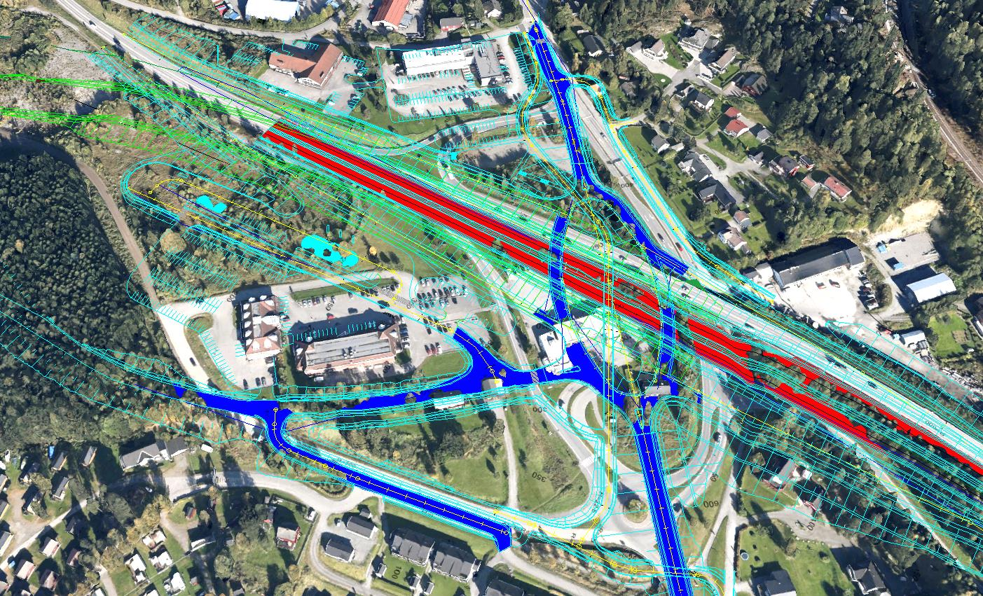 E6 Moelv-Biri konsekvenser for nytt trasealternativ i Ringsaker, delutredning for lokalt 11 Moelv sentrum Ny bensinstasjon Mjøssenteret sør Adkomst Ny lokalveg Figur 6: Skisse for fremtidig situasjon