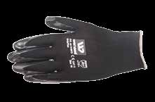 Svinenarv, nappa, nylon STR 8, 10, 11 WENAAS GRIPFLEX 6-6613 Håndflate og fingre belagt med Nitril-Butadie-lateks.