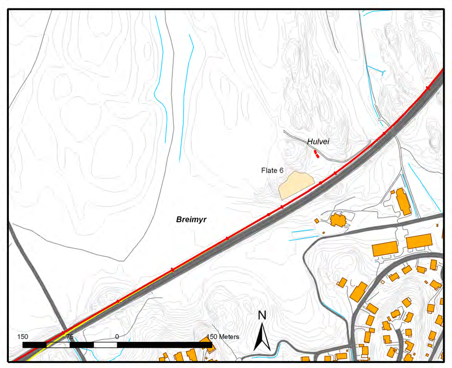 utskilt fra Hovland. Også navnet Nordby (gnr 2005) ( boplassen i nord ) indikerer at gården er navngitt i forhold til Hovland.