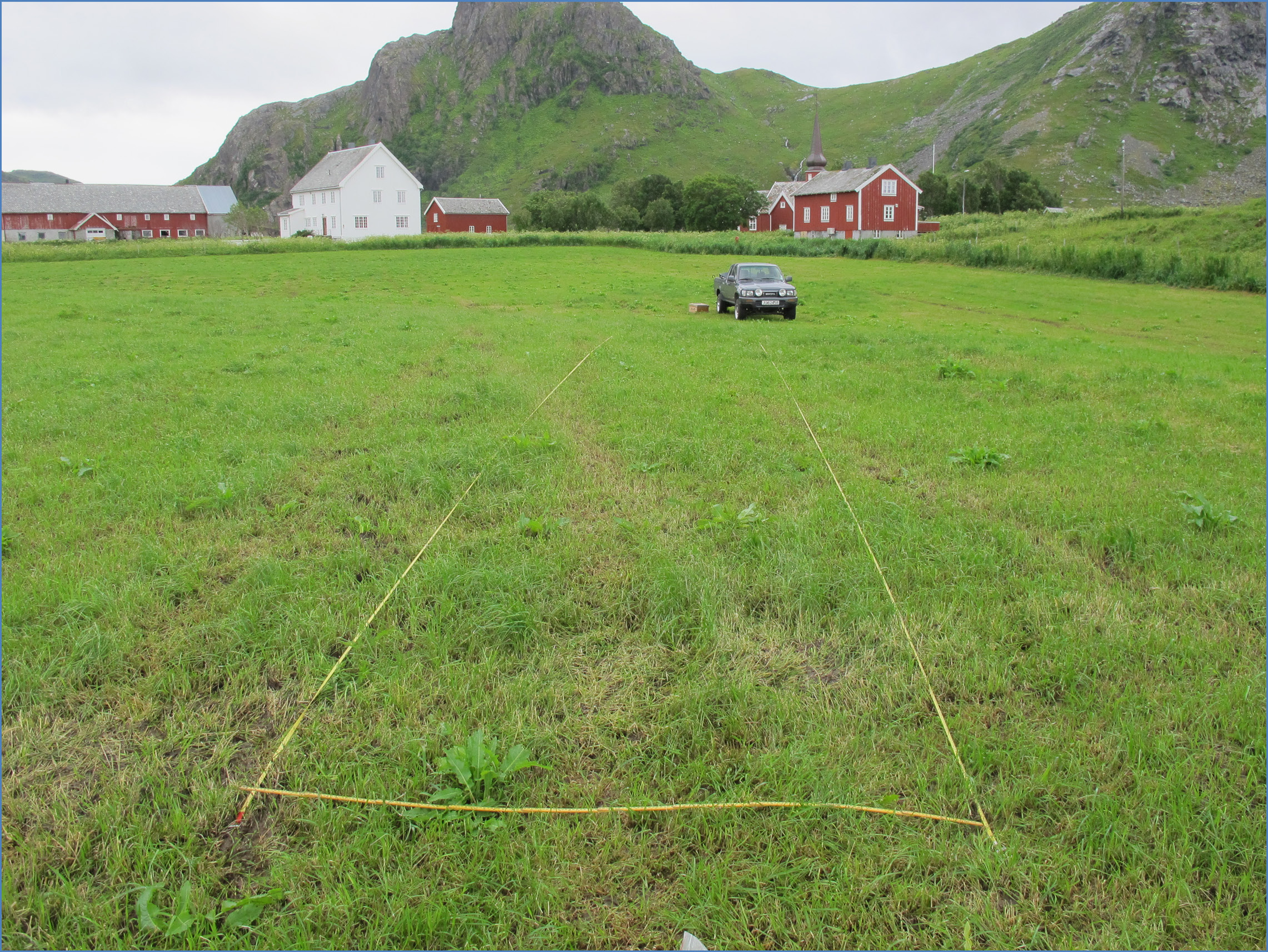 Flakstad Prestegård sommeren 2012 Gnr.